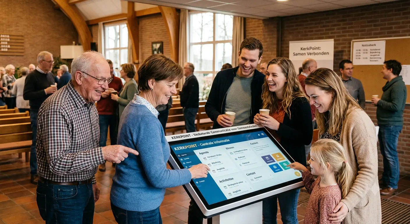 KerkPoint maakt informatie toegankelijk voor iedereen